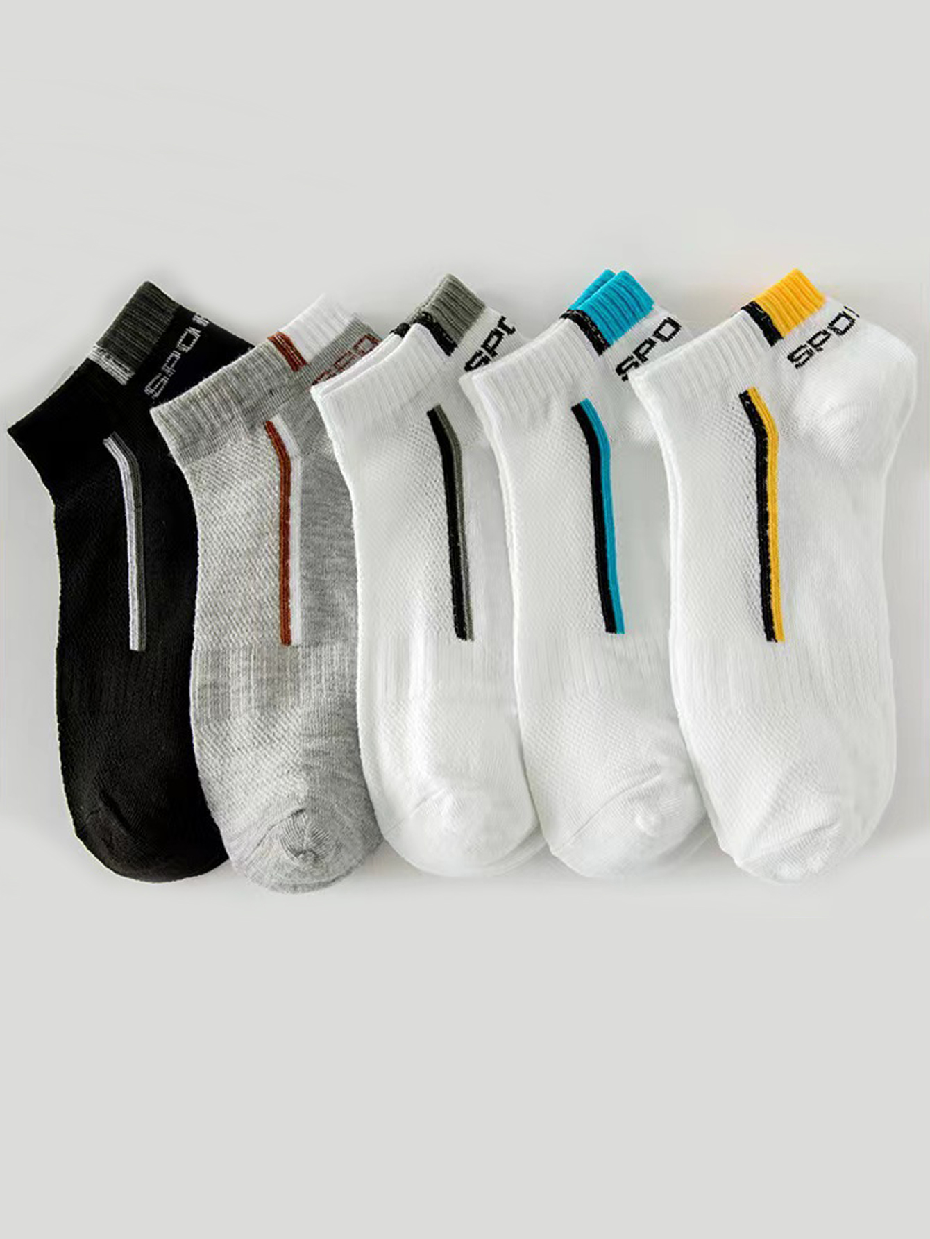 5/40 Pairs Mens Ankle Boat Soc - Ankle Sock Low Cut のレビューと価格