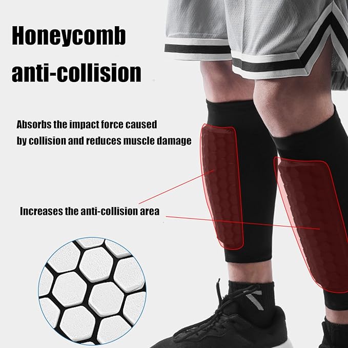 Soccer Shin Guards Shin Guard  - Compression Sleeve Calf のレビューと価格