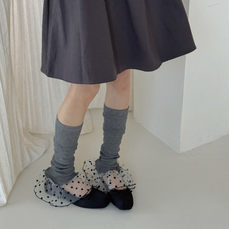Ins Simplicity Style Leg Warme - Boot Sock Slouchy のレビューと価格