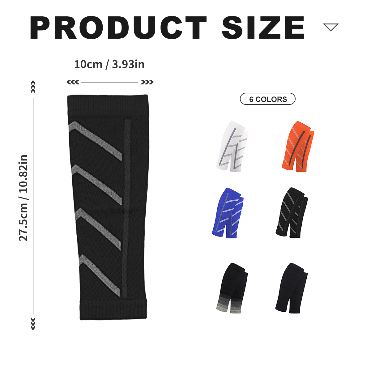 Compression Sports Socks Calf  - Compression Sleeve Calf のレビューと価格