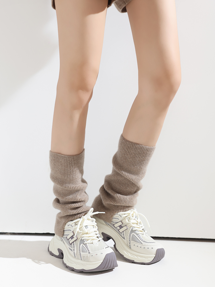 100% Pure Cashmere Leg Warmers - Boot Sock Slouchy のレビューと価格