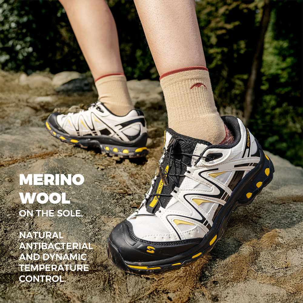 Naturehike Socks Sports Hygros - Wool Hiking Sock のレビューと価格