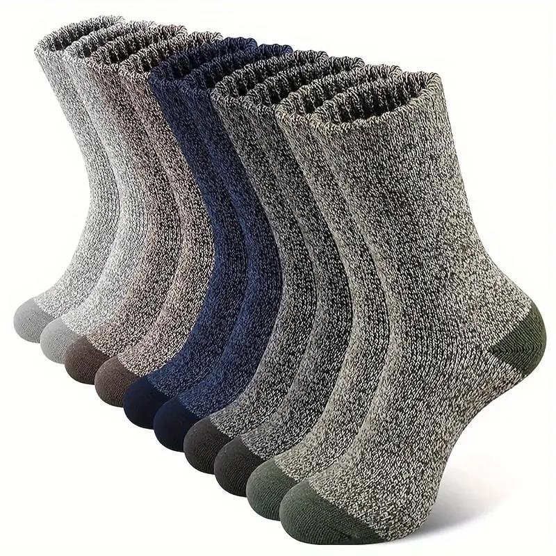 5 Pairs Merino Wool Socks For  - Wool Hiking Sock のレビューと価格