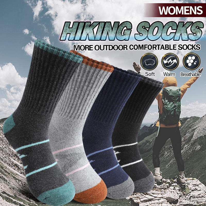 4Pairs Winter Women Mid Tube S - Wool Hiking Sock のレビューと価格