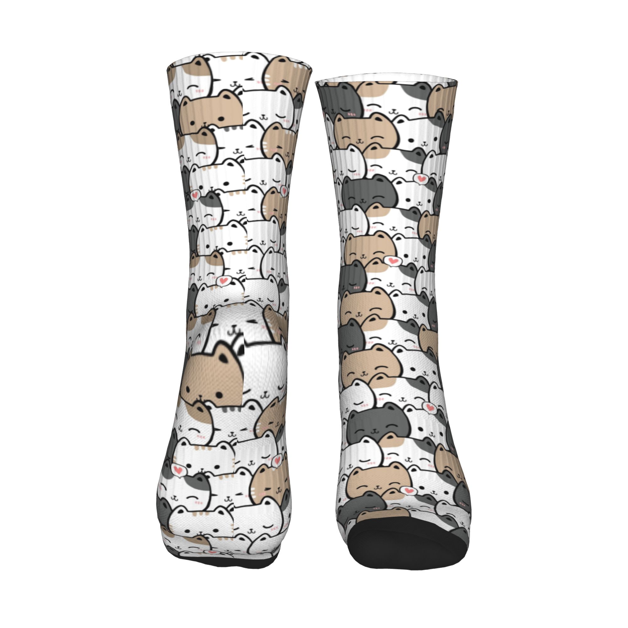 Funny Mens Cute Kitten Cat Doo - Dress Sock Men のレビューと価格
