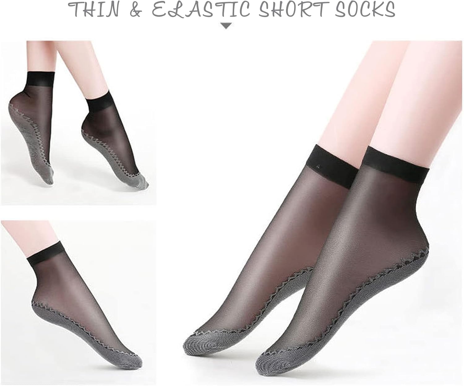 10/20 Pairs Silky Nylon soft & - Silk Sock Bamboo のレビューと価格