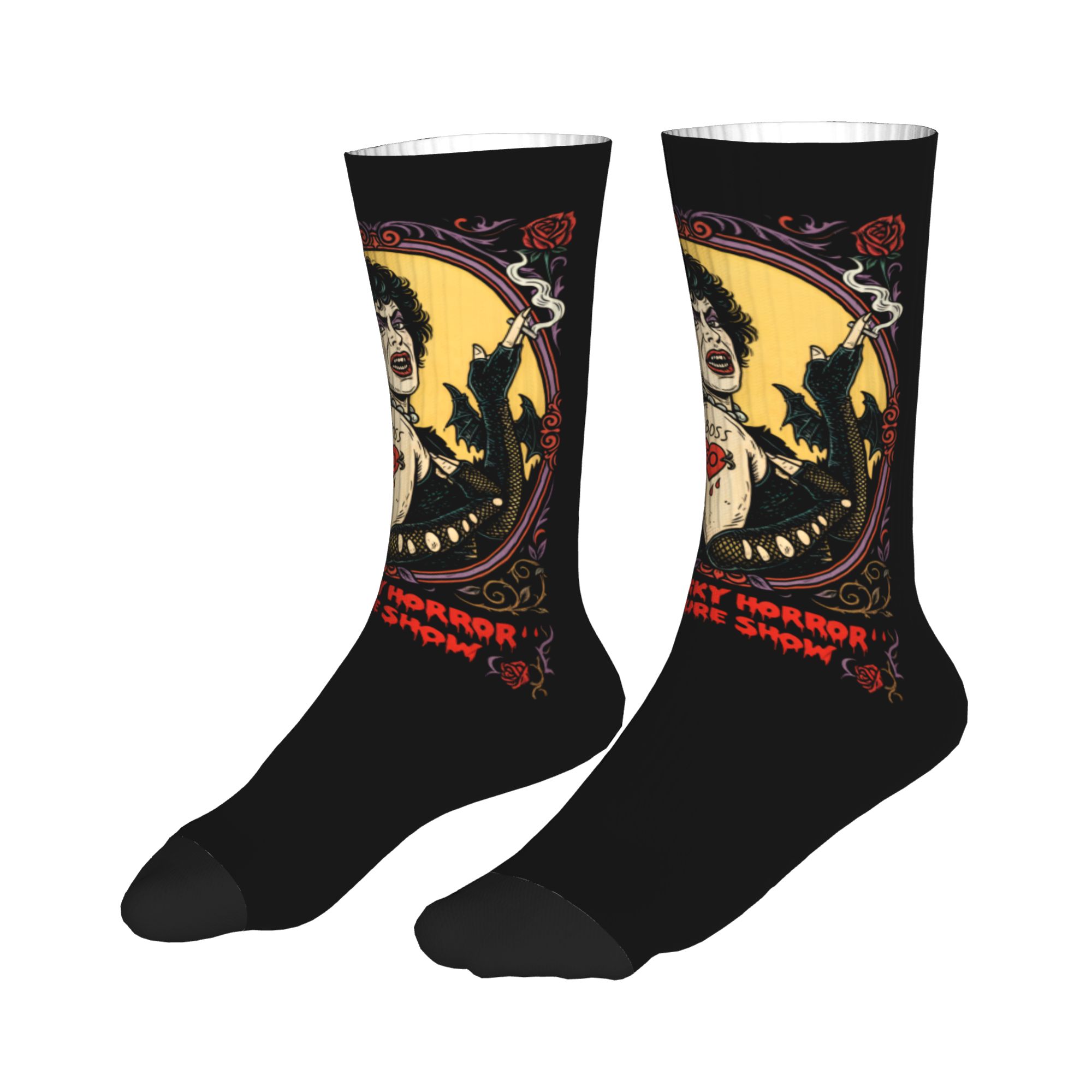 Fun Printed The Rockys Horror  - No Show Sock Women のレビューと価格