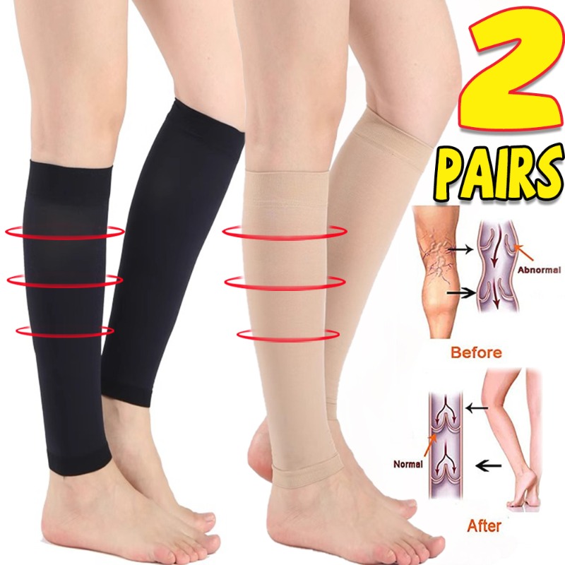 1/2Pairs Varicose Vein Medical - Compression Sleeve Calf のレビューと価格