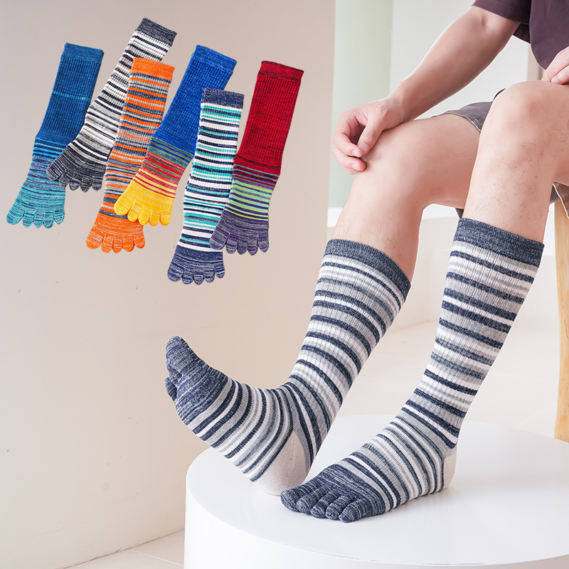 5 Pairs Autumn Winter Thickene - Toe Sock Split のレビューと価格