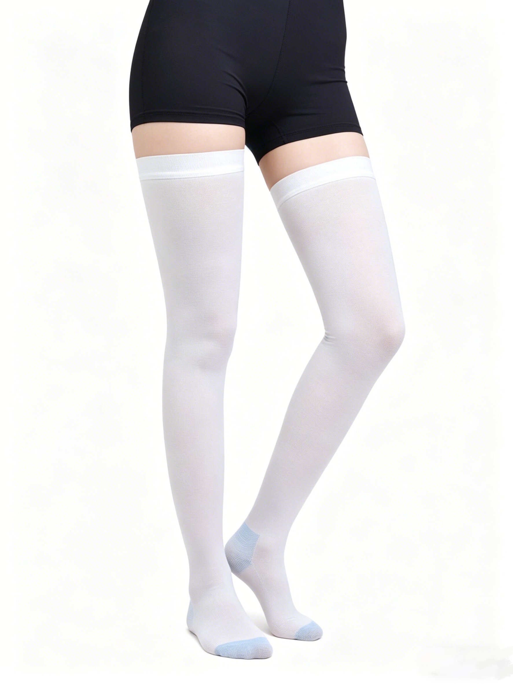 Blue White Graduated Compressi - Compression Sock Medical のレビューと価格