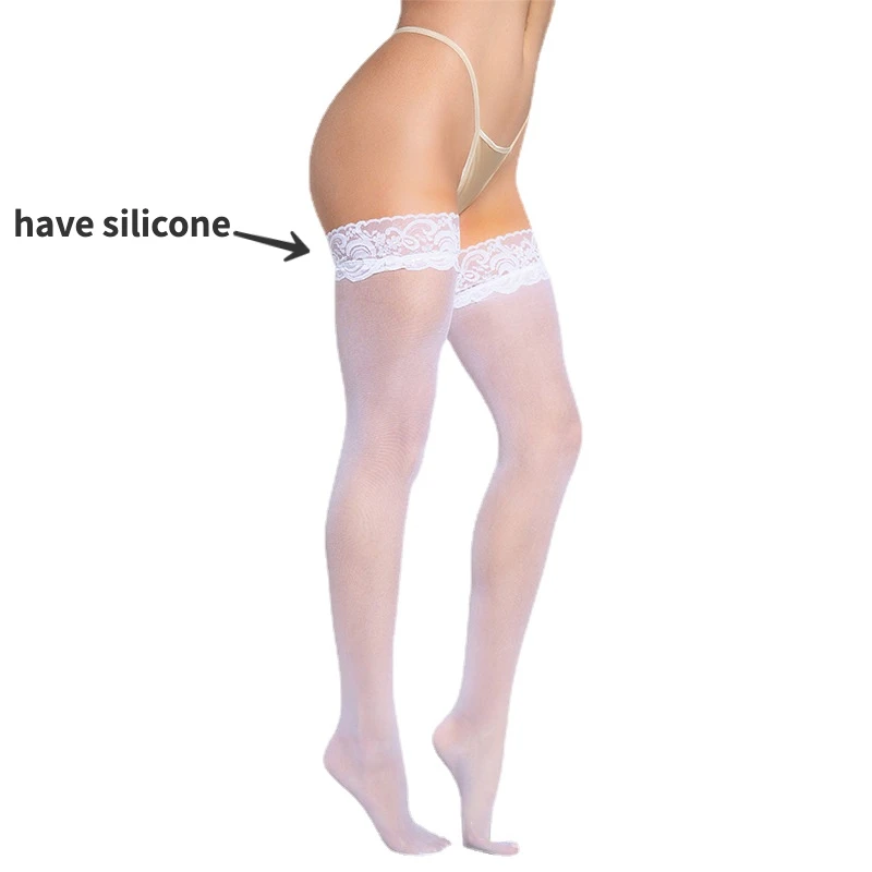 3 Pair Silicone Stockings Wome - Thigh High Sock Stay Up のレビューと価格