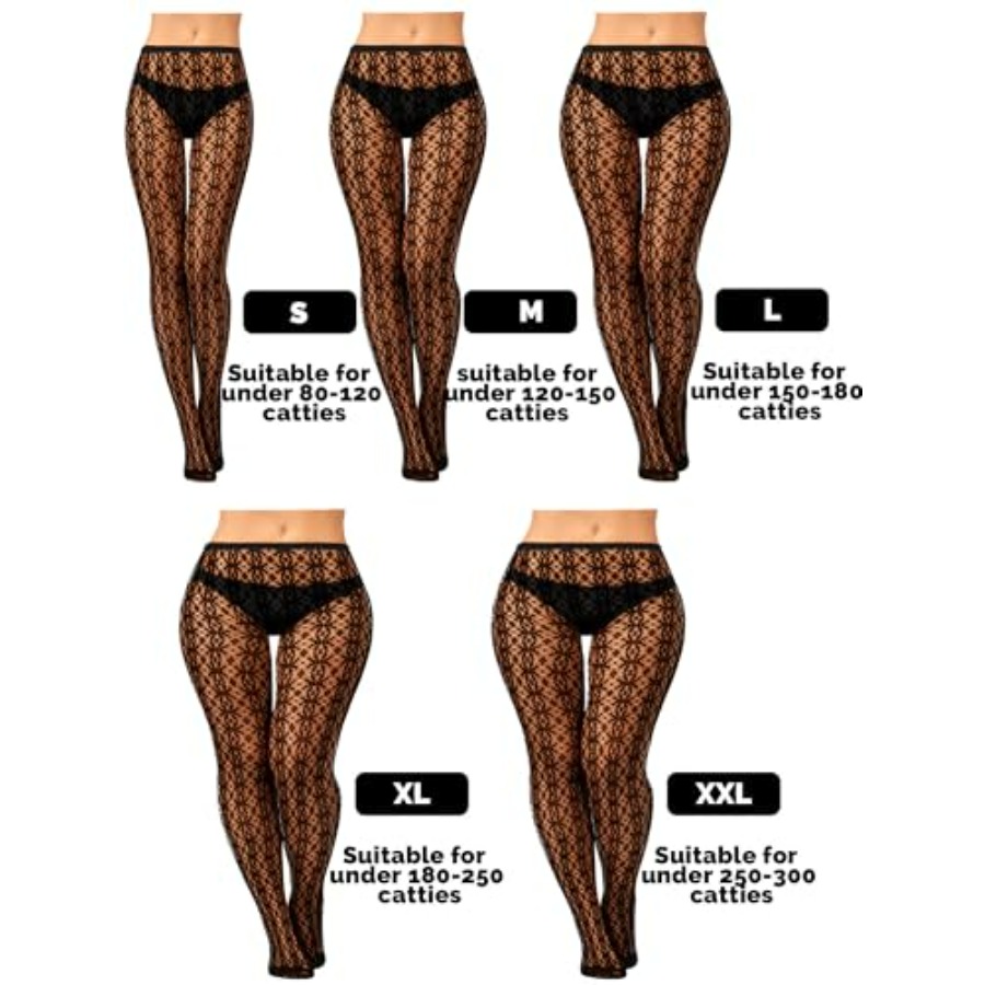 Bencailor 3 Pairs Women Rhines - Fishnet Stocking Women のレビューと価格