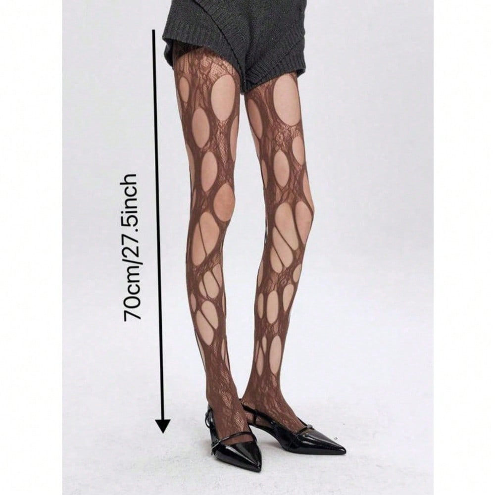 Women's Solid Color Cut Out Sh - Tights Pantyhose Sheer のレビューと価格