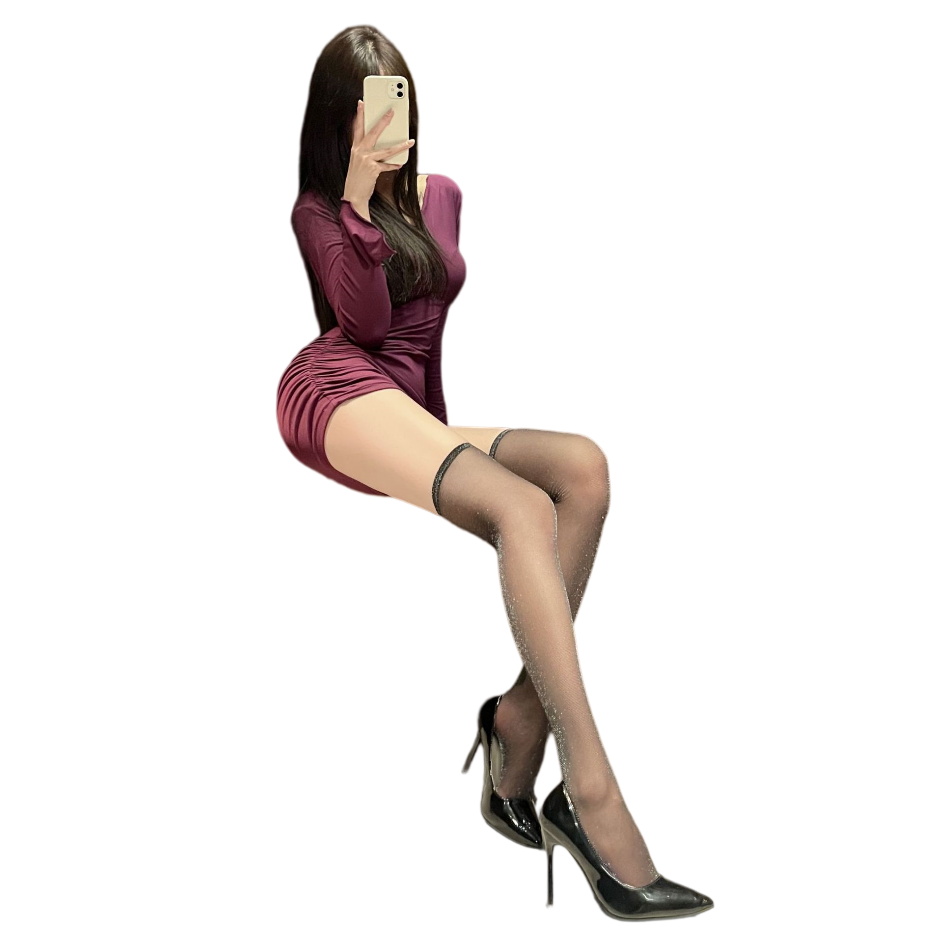 Gypsophila Fine Flashing Black - Knee High Sock Women のレビューと価格