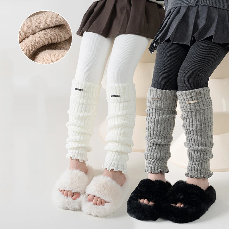 Kids Thermal Thickened Legging - Boot Sock Slouchy のレビューと価格