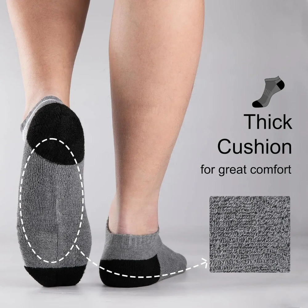 1-10Pairs Breathable Mens Summ - Ankle Sock Low Cut のレビューと価格