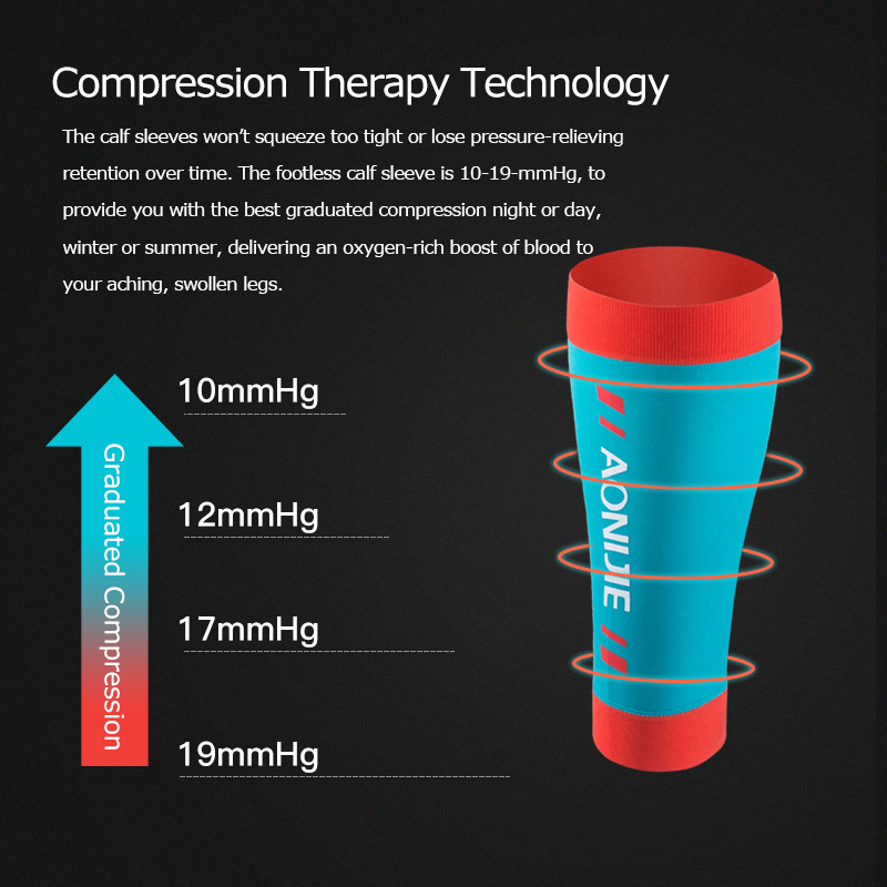 AONIJIE E4405 Knit Compression - Compression Sleeve Calf のレビューと価格