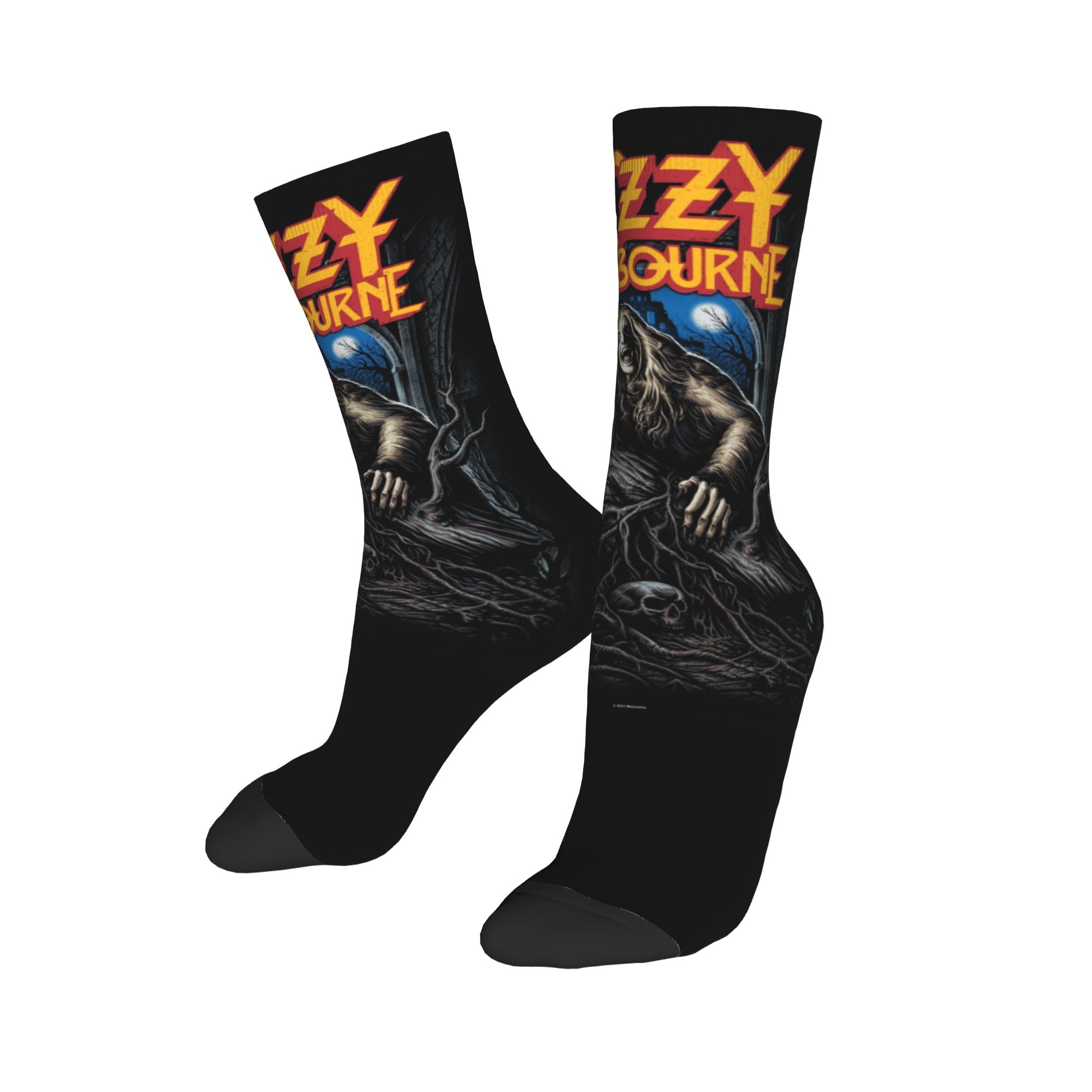 Custom Ozzy Osbourne Prince Of - Dress Sock Men のレビューと価格