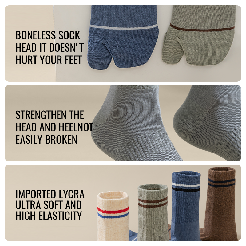 MiiOW Japanese Tabi Socks Spli - Toe Sock Split のレビューと価格