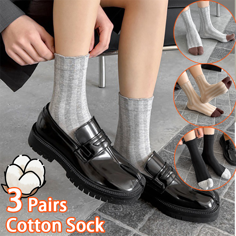 Japanese Split toe Cotton Tabi - Toe Sock Split のレビューと価格
