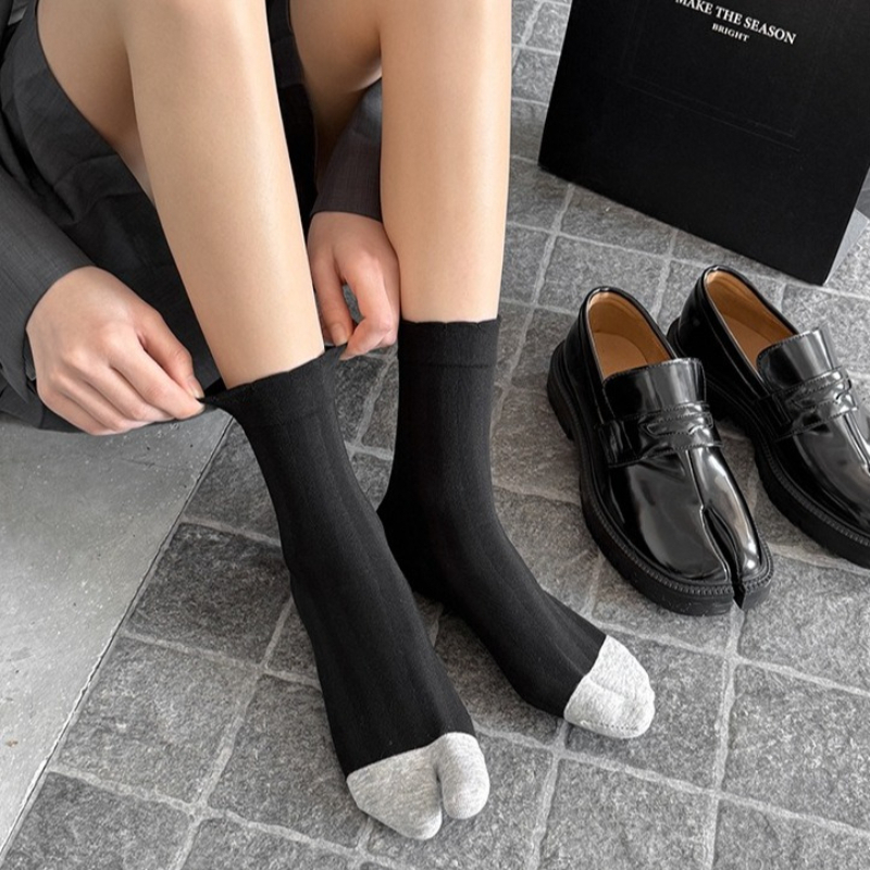 Japanese Split toe Cotton Tabi - Toe Sock Split のレビューと価格