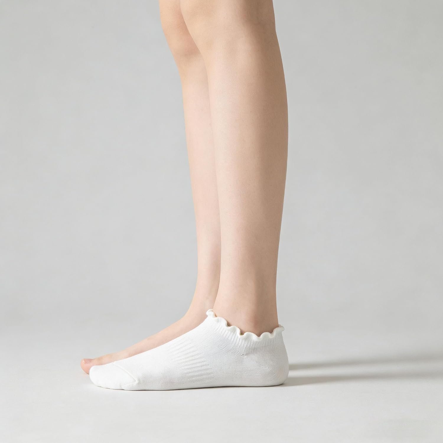 Cute Ruffle Ankle Socks for Wo - Silk Sock Bamboo のレビューと価格