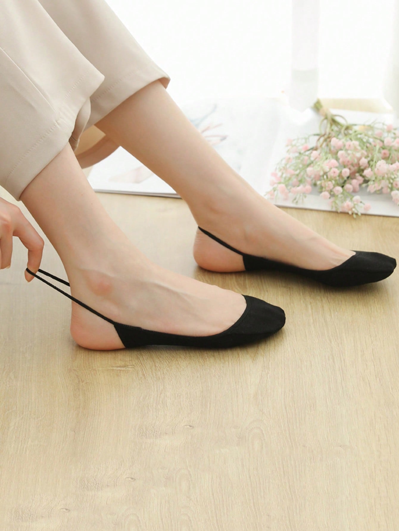 1/5/10Pairs Women Thin Summer  - Invisibility Sock Loafer のレビューと価格