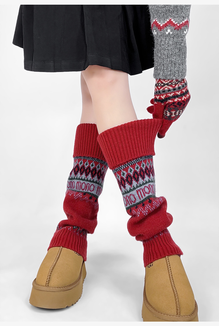 New Women's Knitted Leg Warmer - Boot Sock Slouchy のレビューと価格