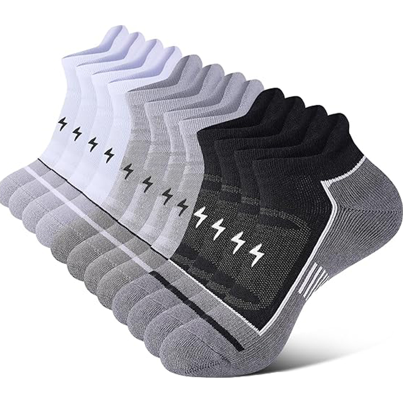 6 Pack Men's Athletic Socks Th - Athletic Sock Cushion のレビューと価格