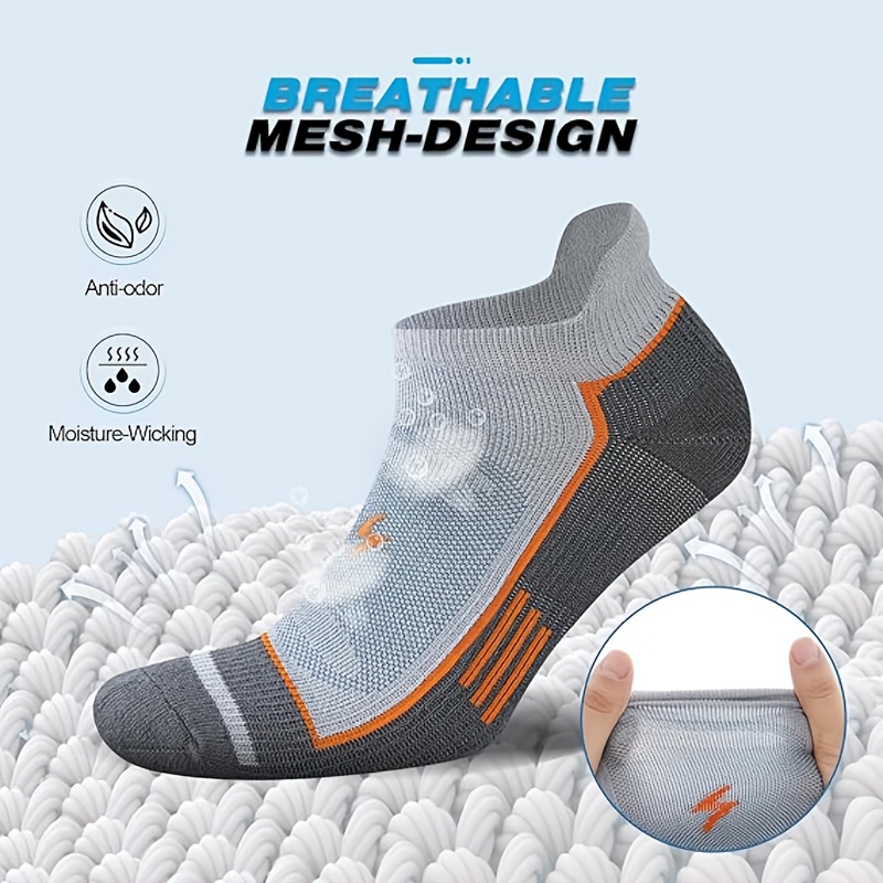 6 Pack Men's Athletic Socks Th - Athletic Sock Cushion のレビューと価格