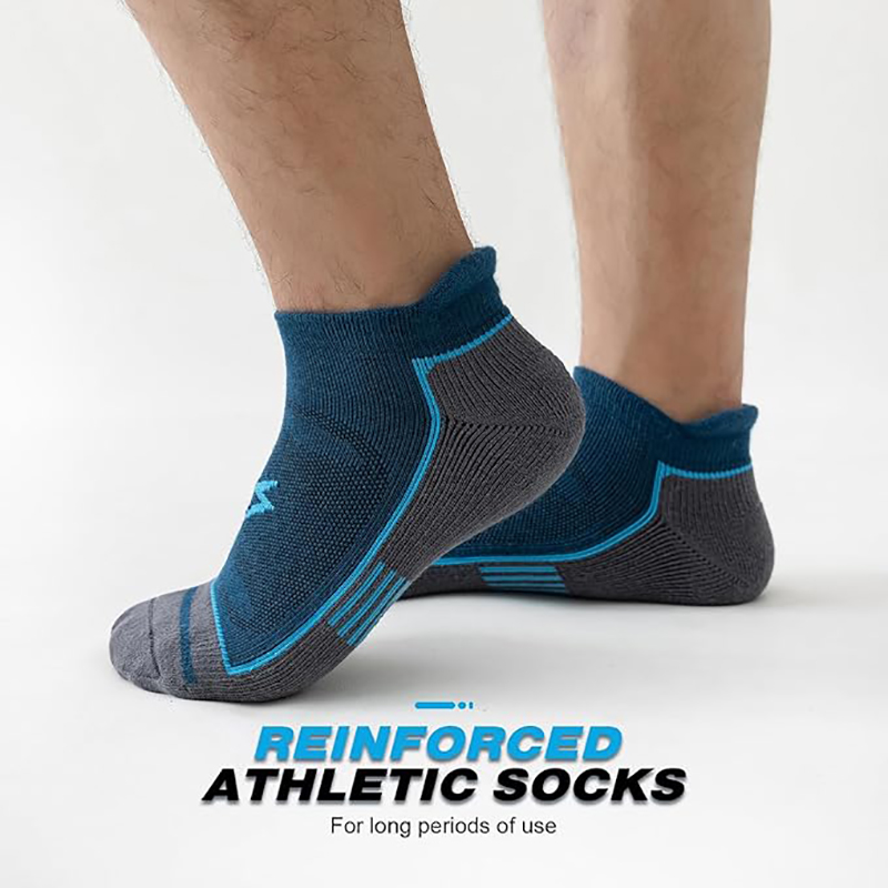 6 Pack Men's Athletic Socks Th - Athletic Sock Cushion のレビューと価格