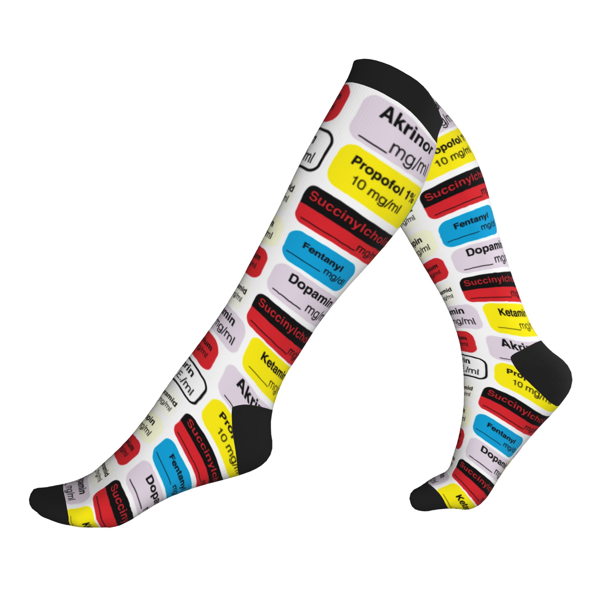Anesthesia Medication Labels M - Compression Sock Medical のレビューと価格