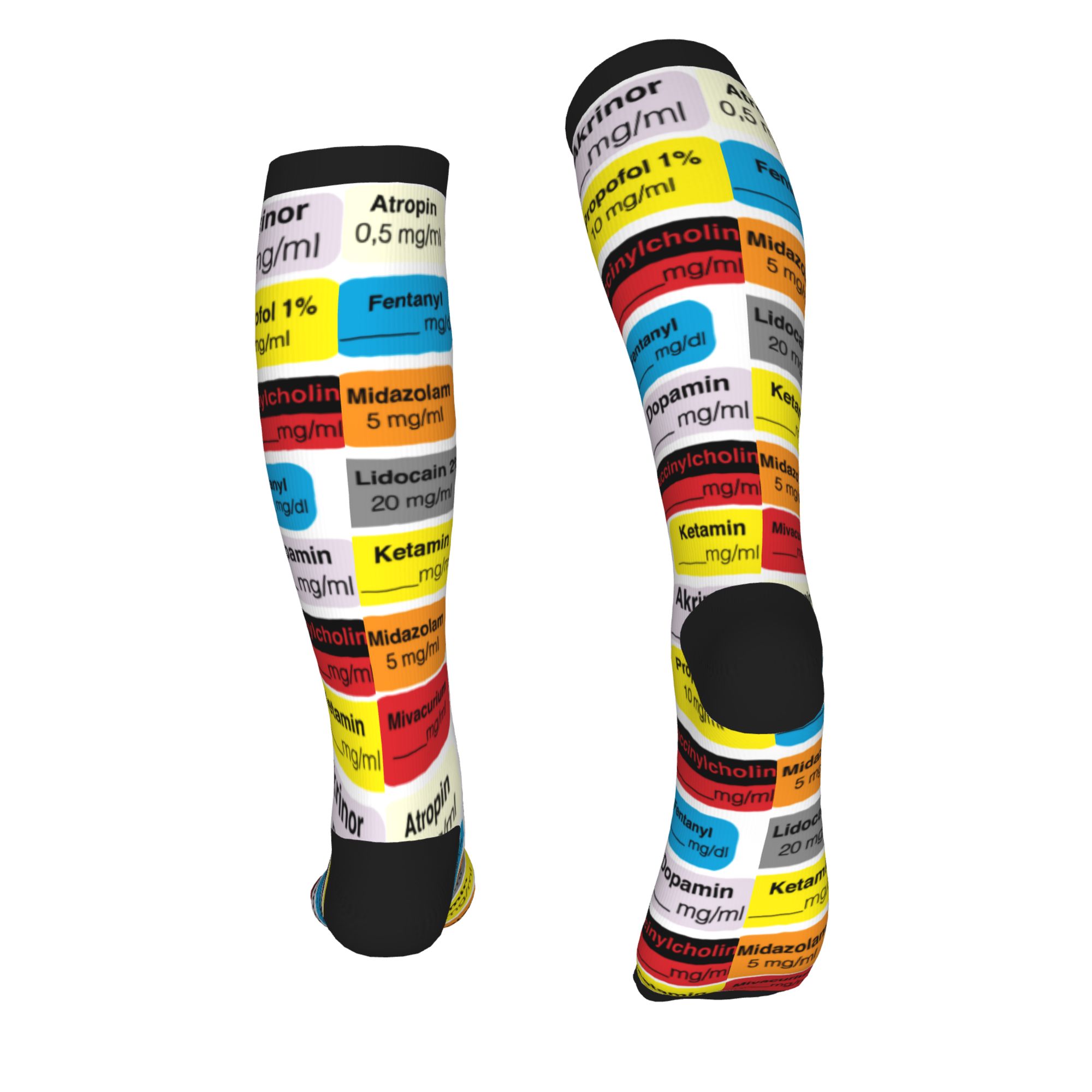 Anesthesia Medication Labels M - Compression Sock Medical のレビューと価格
