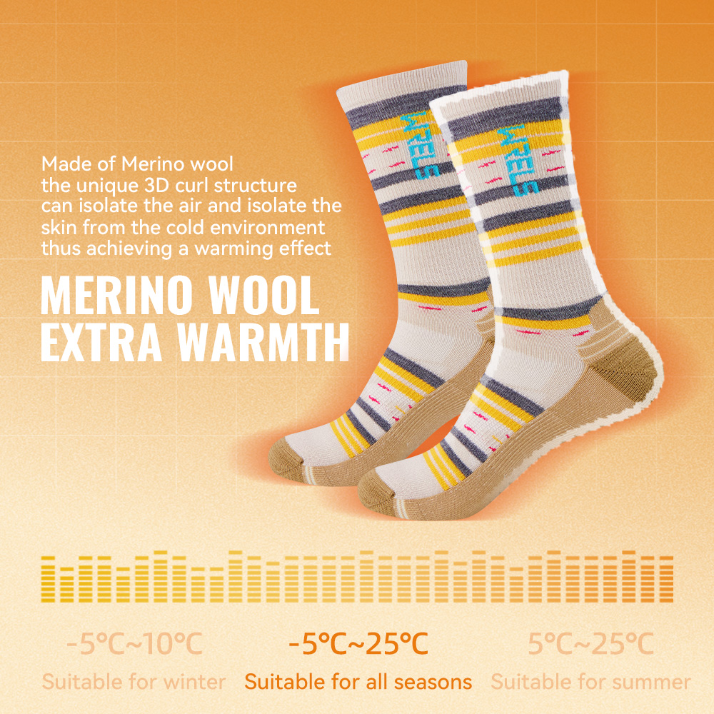 WRELS 1/2/3pairs Merino Wool S - Wool Hiking Sock のレビューと価格