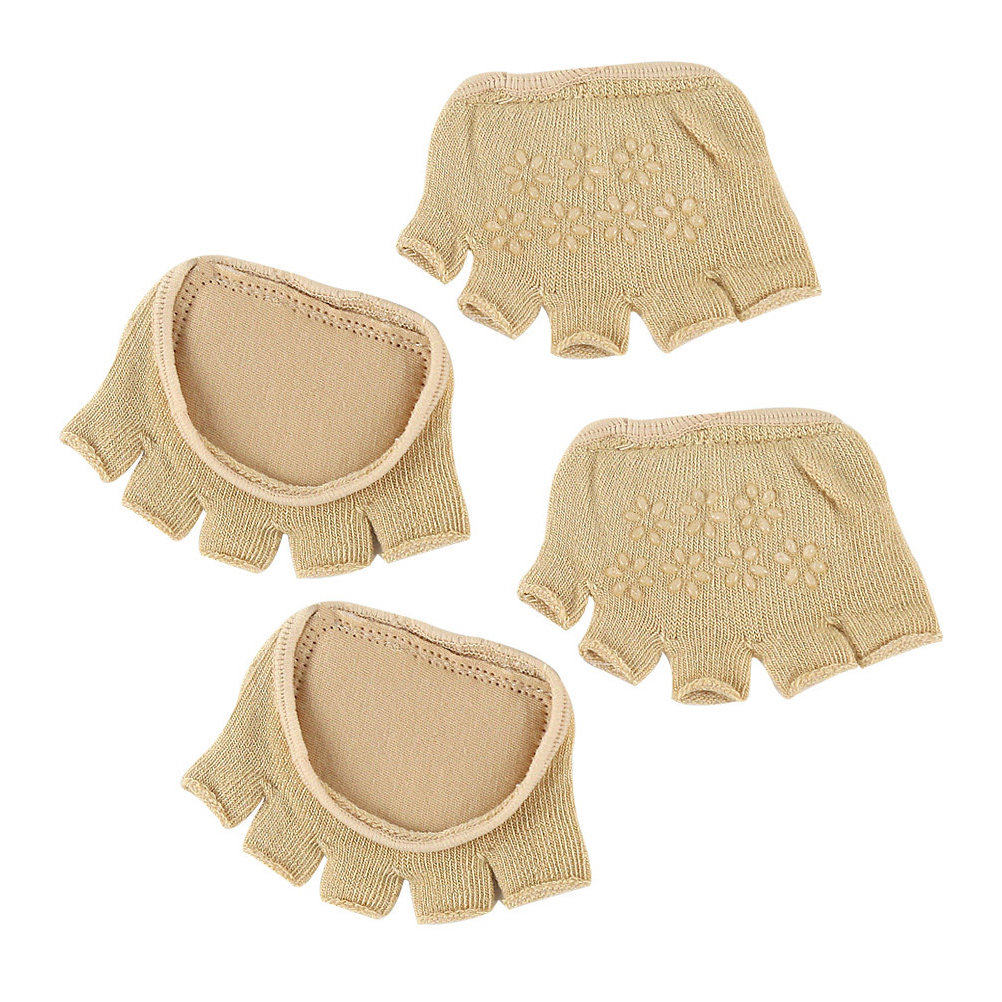 2Pairs Cotton Toeless Yoga Soc - Grip Sock Yoga のレビューと価格