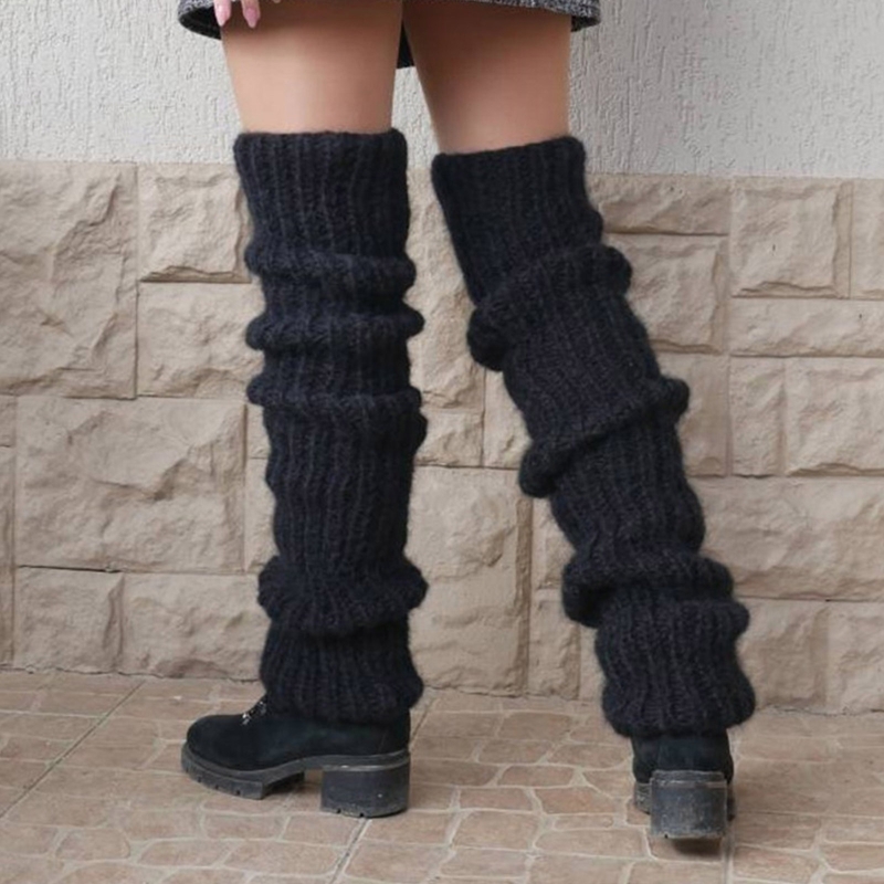 Women Winter Chunky Crochet Kn - Boot Sock Slouchy のレビューと価格