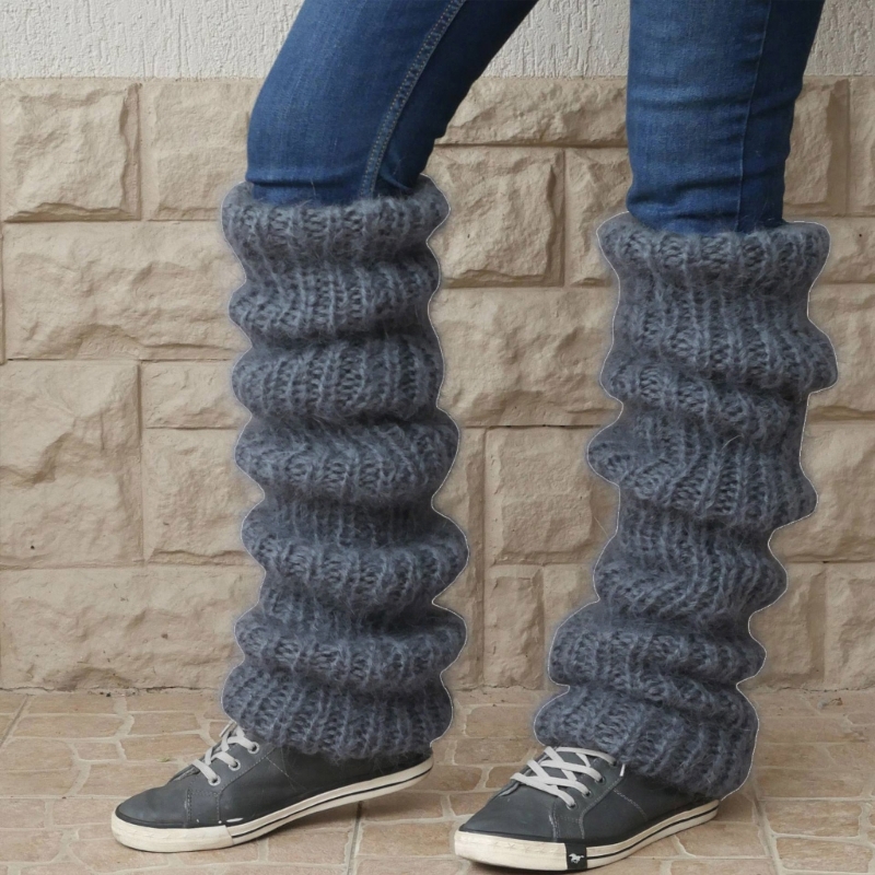 Women Winter Chunky Crochet Kn - Boot Sock Slouchy のレビューと価格