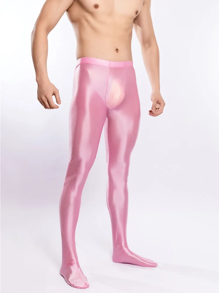 Men's Fitness Yoga Leggings Oi - Tights Pantyhose Sheer のレビューと価格