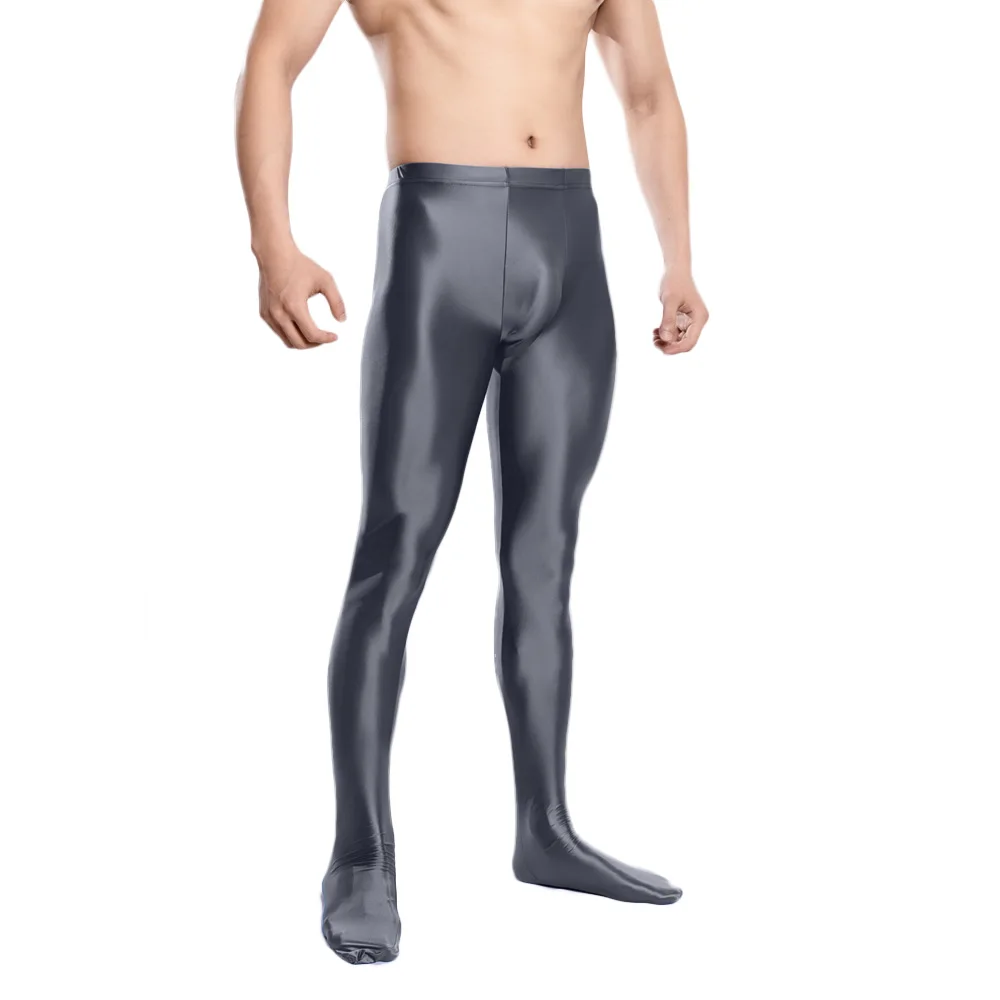 Men's Fitness Yoga Leggings Oi - Tights Pantyhose Sheer のレビューと価格