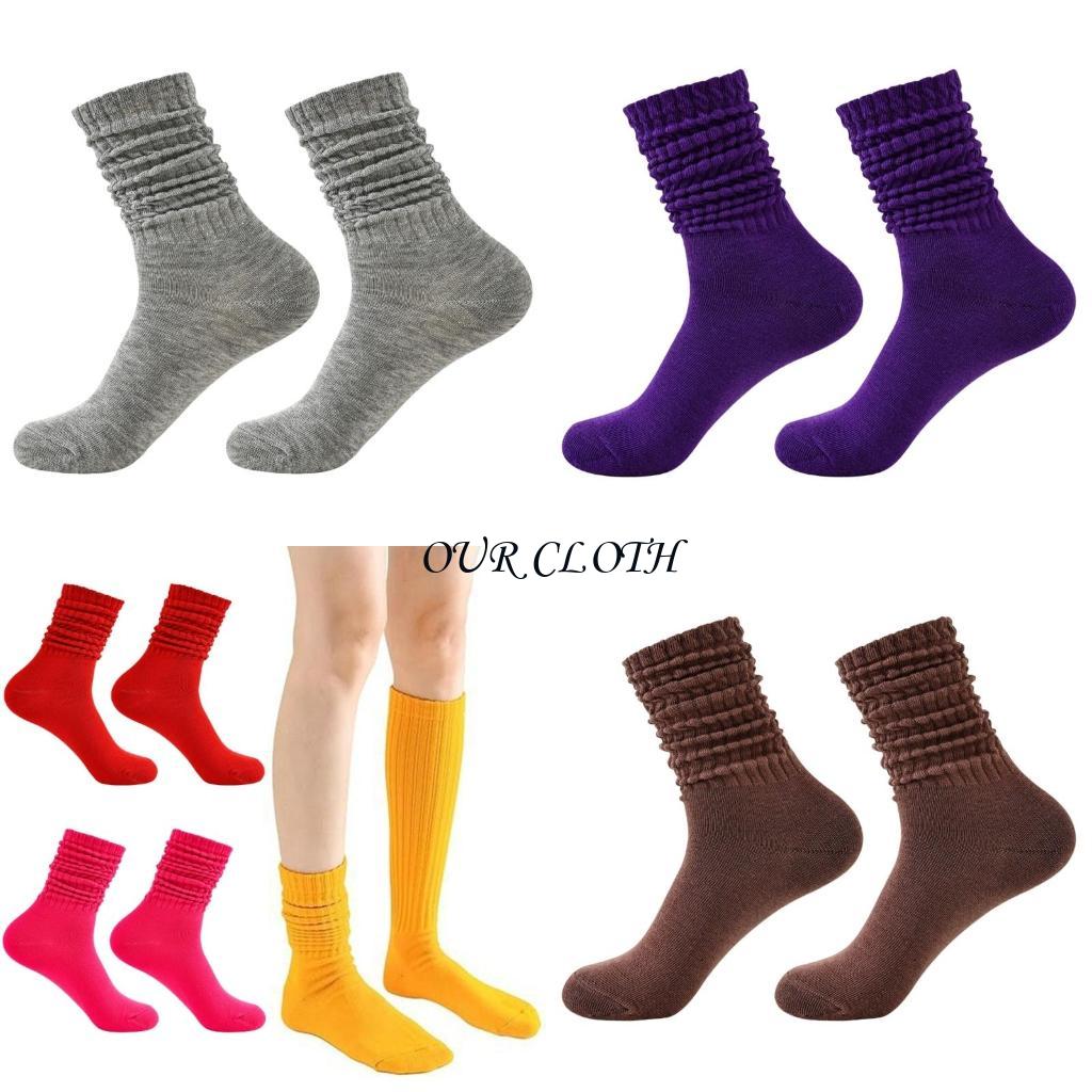 Slouch Socks for Women Stacked - Boot Sock Slouchy のレビューと価格