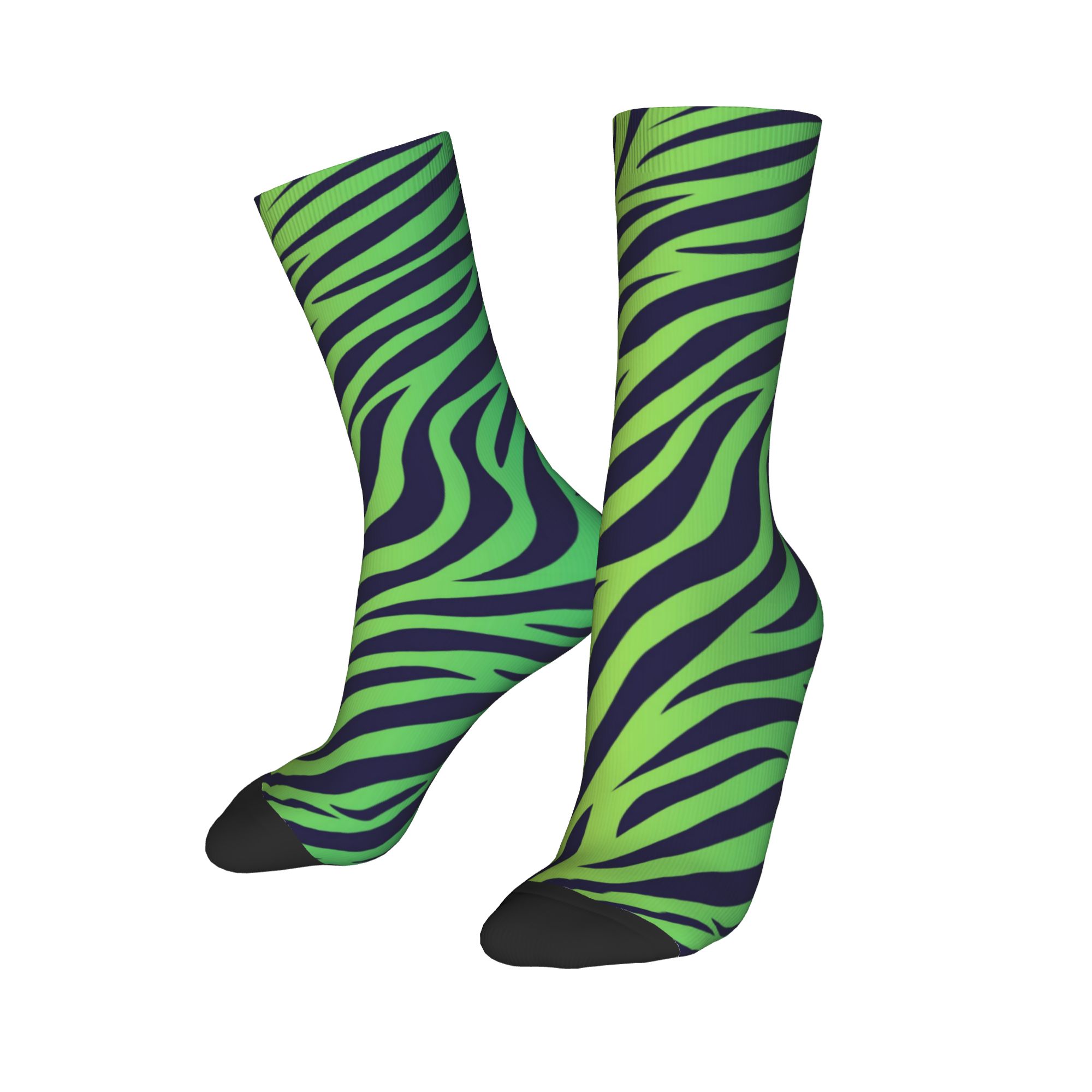 Colorful Tiger Zebra Skin Patt - Dress Sock Men のレビューと価格