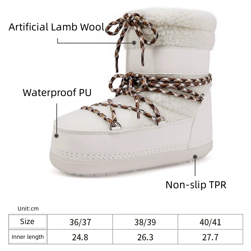 Newest Snow Boots for Women Fa - No Show Sock Women のレビューと価格