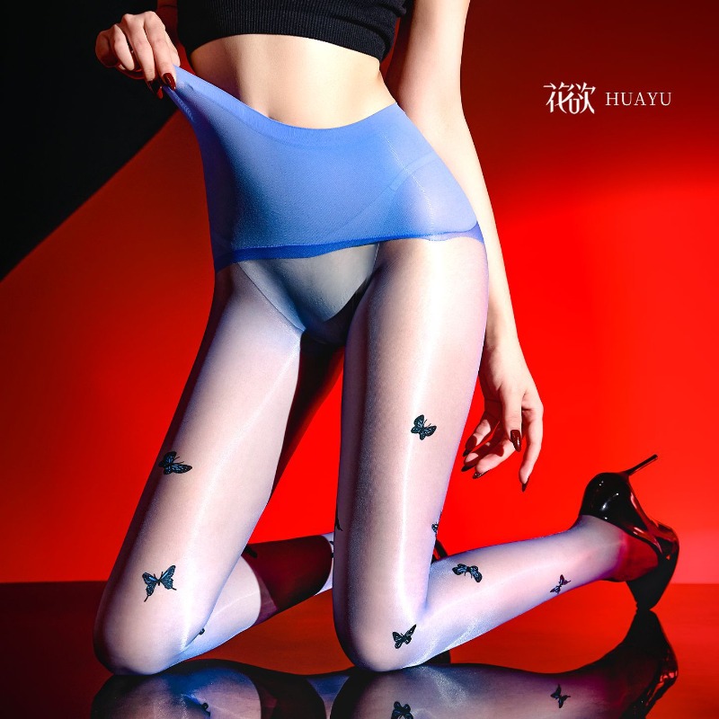 Unisex Butterfly Oil Glossy Pa - Tights Pantyhose Sheer のレビューと価格