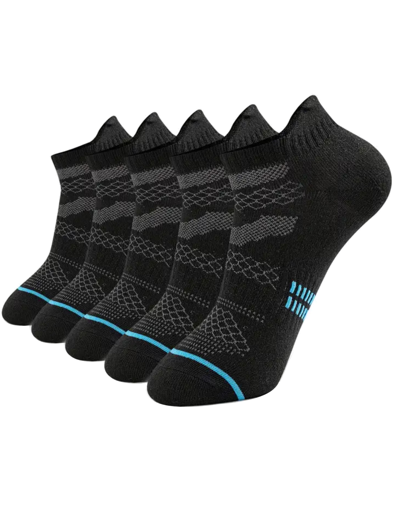 5Pairs Soft Padding No Show So - No Show Sock Women のレビューと価格
