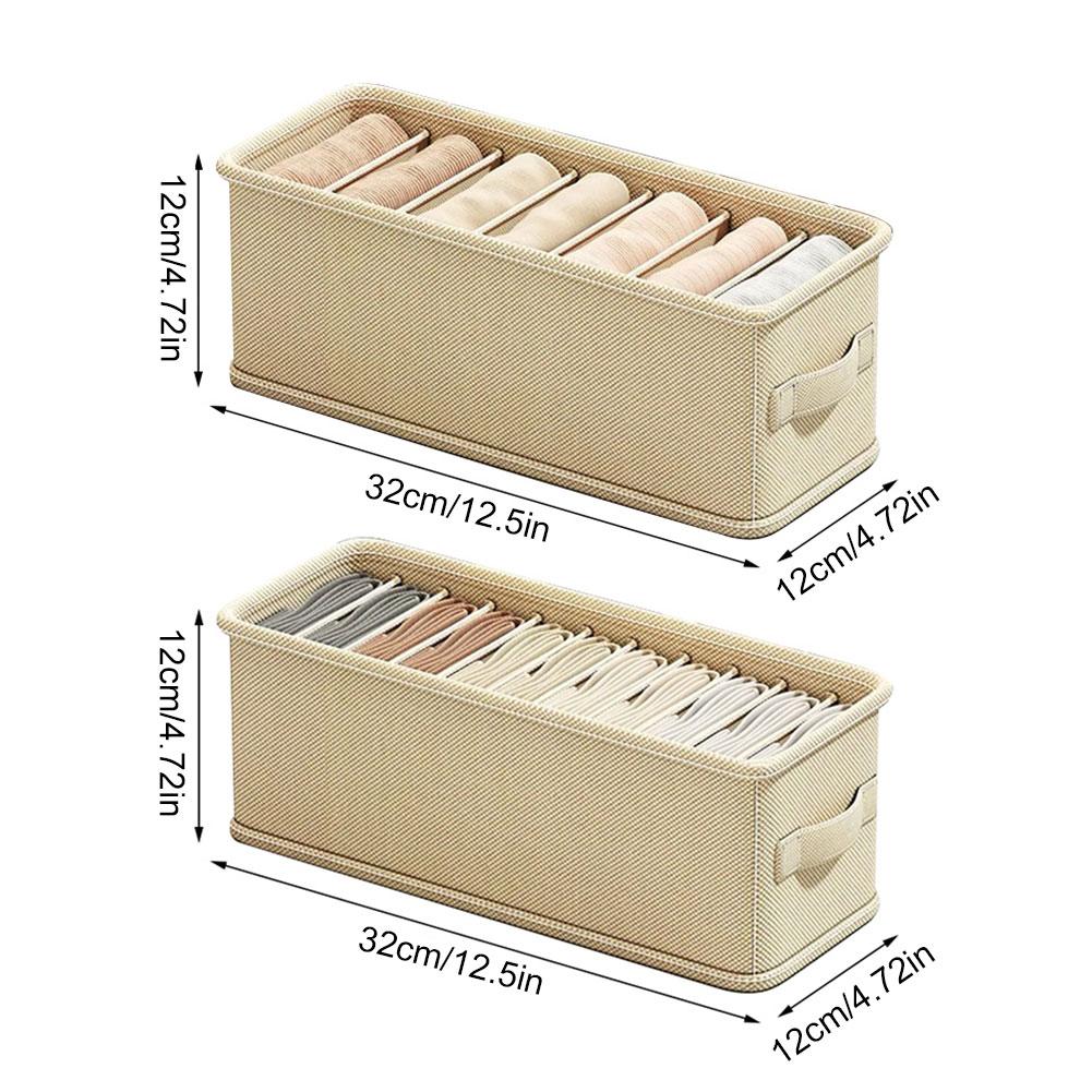 6/7 Grids Drawer Organizer Bra - Sock Organizer Tray のレビューと価格