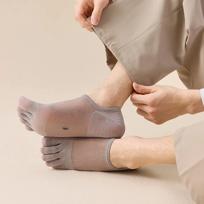 5 Pairs Man Summer Thin Toe So - Ankle Sock Low Cut のレビューと価格
