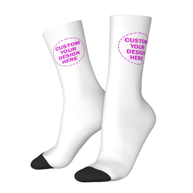 Personalize Custom Photo Logo  - Dress Sock Men のレビューと価格