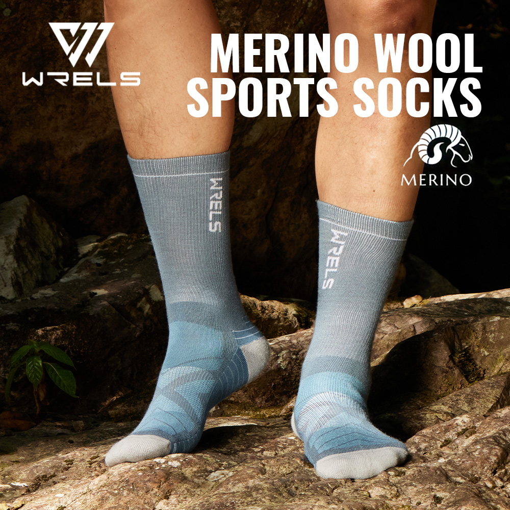 WRELS 1/2/3 Merino Wool Socks  - Wool Hiking Sock のレビューと価格
