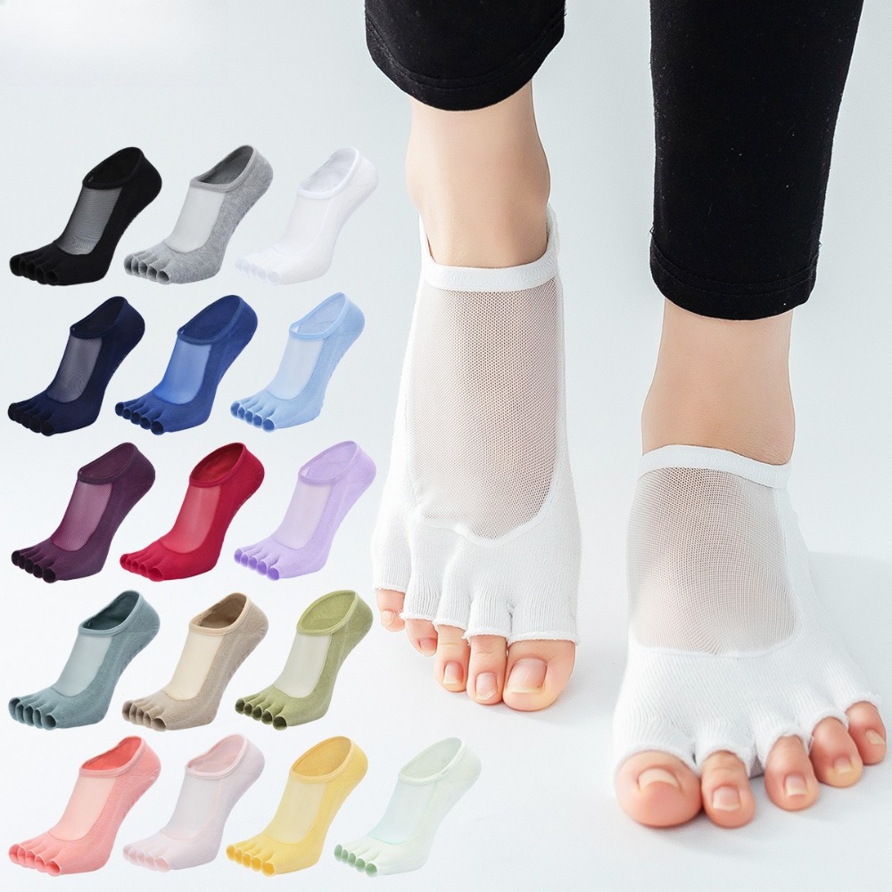 Mesh Split Toe Half Finger Yog - Toe Sock Split のレビューと価格