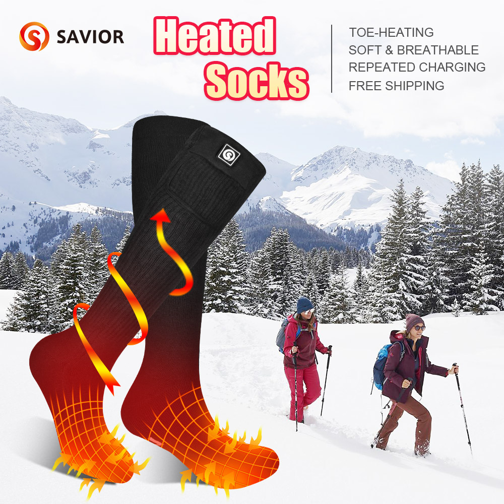 SAVIOR Heated Winter Thermal H - Thermal Sock Winter のレビューと価格